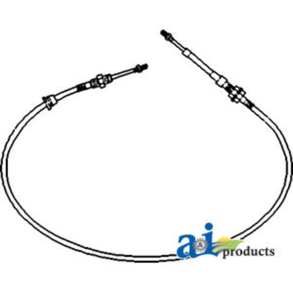 A & I Products Cable, Hydraulic Remote Control & Clutch 15" x12" x0.3" A-96481C2